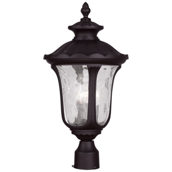Oxford 3 Light Bronze Outdoor Post Top Lantern