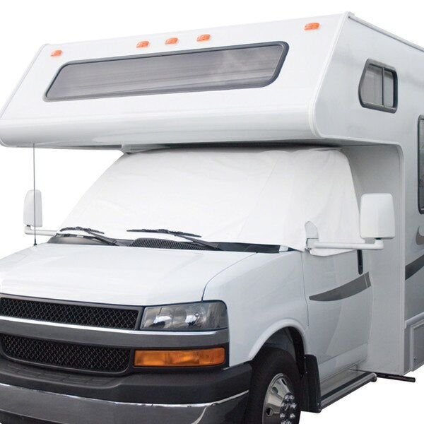 Windshield Cover, Ford 04-18, White RV