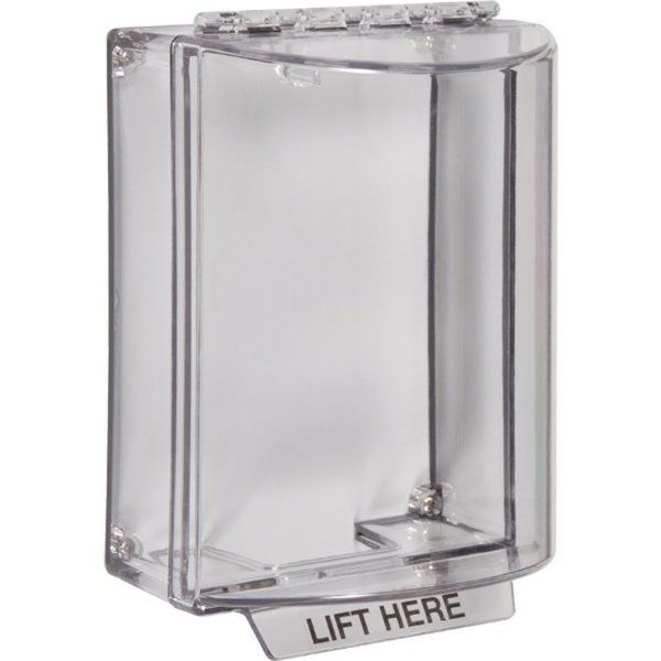 Surface Mount Clear Poly Enclose Protective Cover 4inD