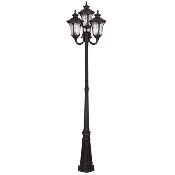 Oxford 4 Light Bronze Outdoor 4 Head Post