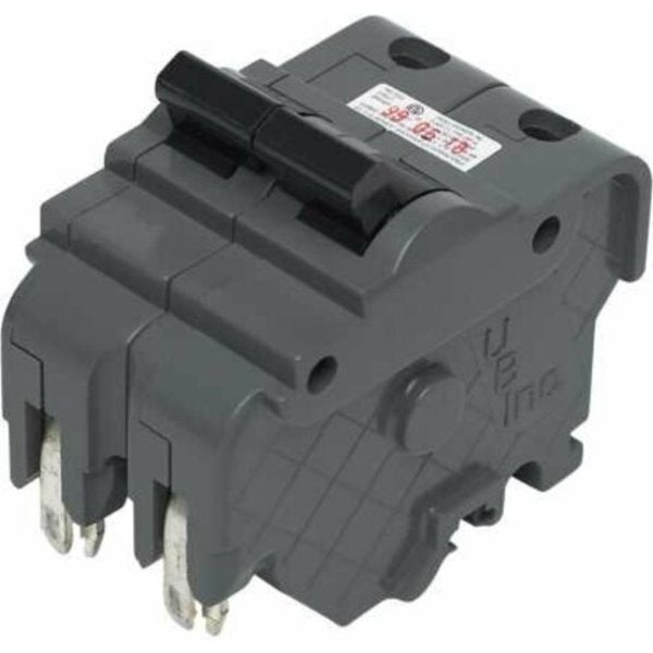 Miniature Circuit Breaker, 40 A, 120/240V AC, 2 Pole, Plug In Mounting Style, UBIF Series