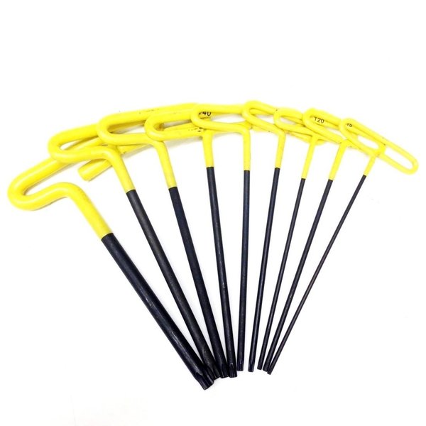 9 Piece T-Shape Torx? Key Set, 7900-0001