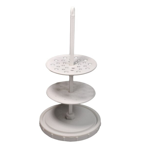 Pipette Stand, Vertical, 28-Place, Plast