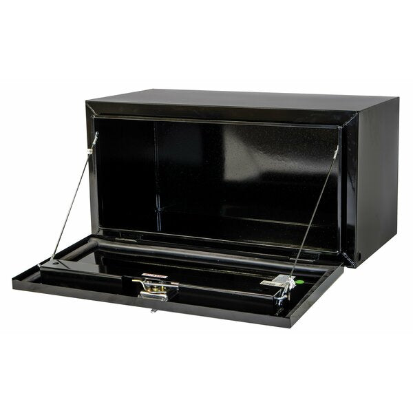 Underbody Truck Box, Black, Hinged, 18