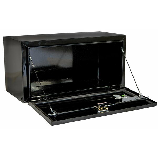 Underbody Truck Box, Black, Hinged, 18