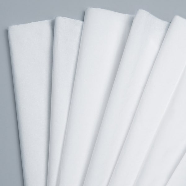 Dry Wipe, White, Box, 2-Ply Tissue, 90 Wipes, 14 3/4 in x 16 1/2 in