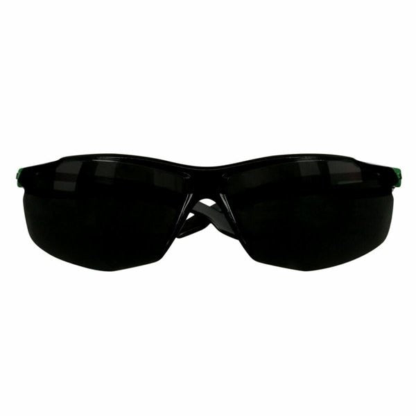 Safety Glasses, Gray Polycarbonate Lens, Anti-Fog