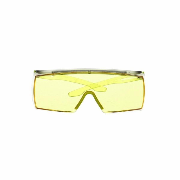 Safety Glasses, Amber Polycarbonate Lens, Anti-Fog