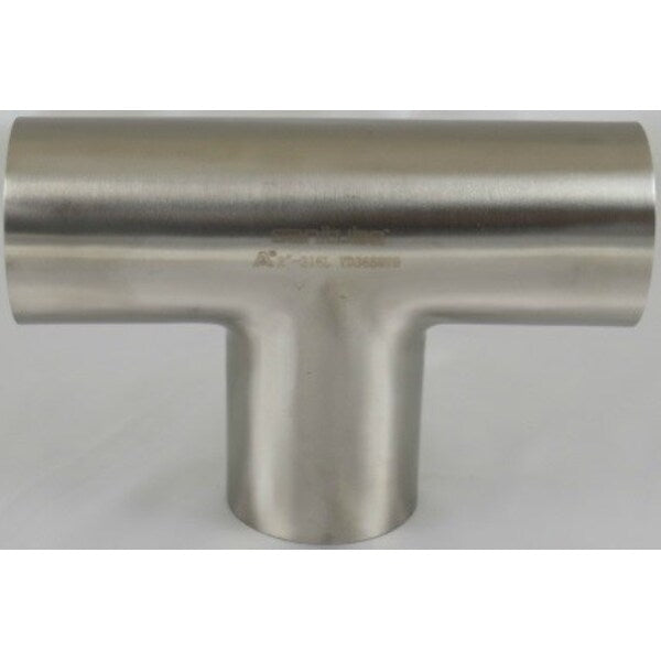 Tee T316L Polished Id/Od, 3