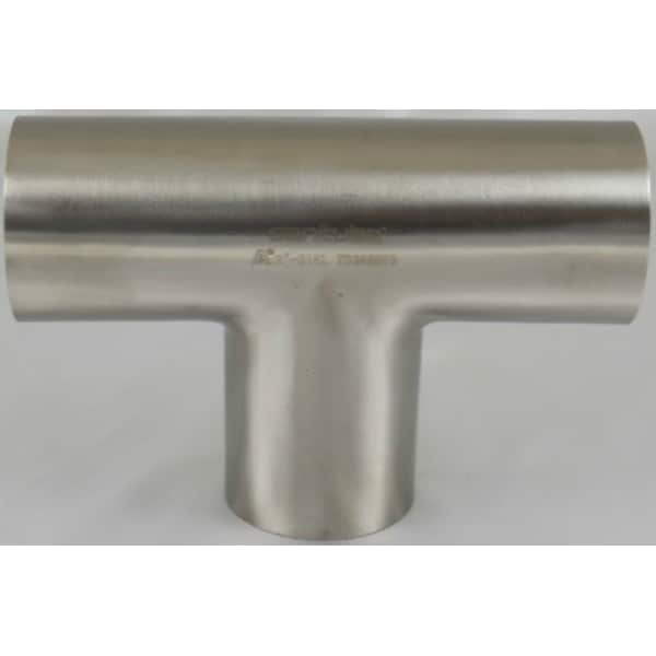 Tee T304 Polished Id/Od, 4