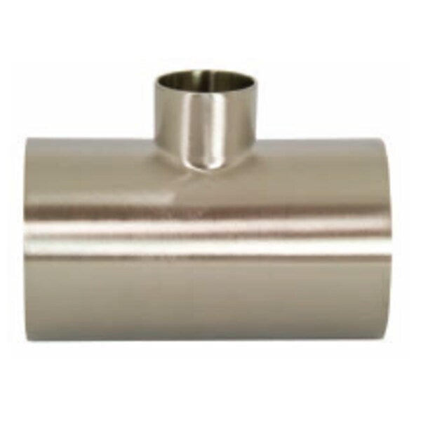 Polished Reducing Tee T316L, 2-1/2