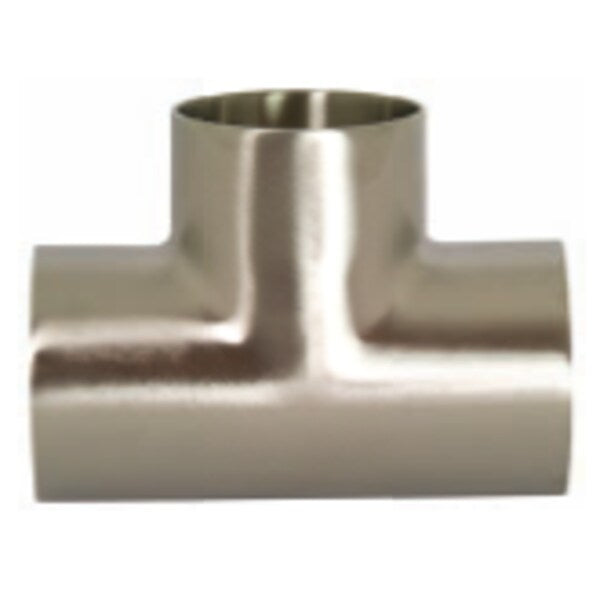 Polished, Short Tee T316L, 2