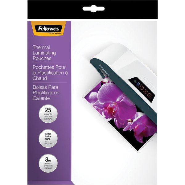 Laminating Pouch, Letter, 3 mil, PK25