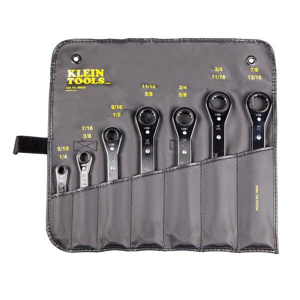 Ratcheting Box Wrench Set, 7-Piece
