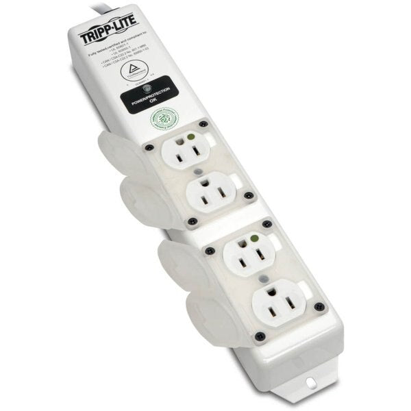 Surge Protector Outlet Strip, 6 ft Cord L