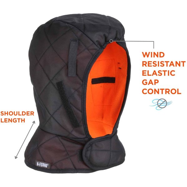 3-Layer Winter Liner, Shoulder, Black