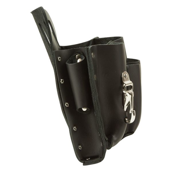Black Leather 8 Pockets