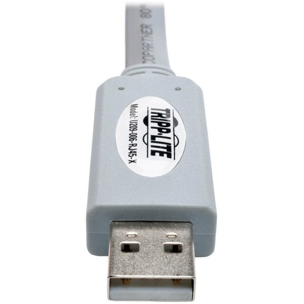USB Cal, RJ45 Cisco serial Rollover, 6ft