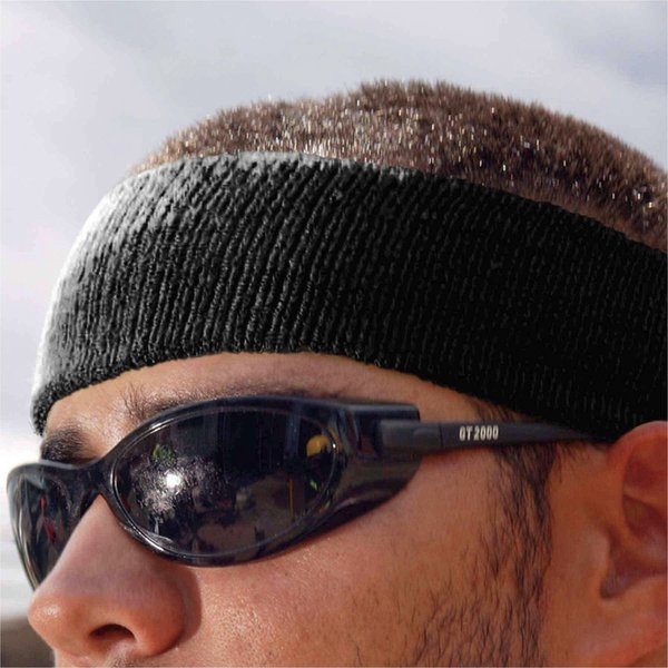 Sweatband, Black, Universal, Terrycloth