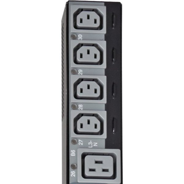 PDU, 3-Ph, Switched, 28.8kW, 24 C13, 6 C19, 0U
