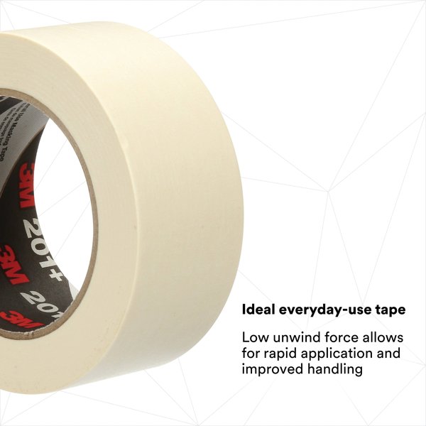 Masking Tape, Tan, 1-7/8 in. x 60 yd, PK24