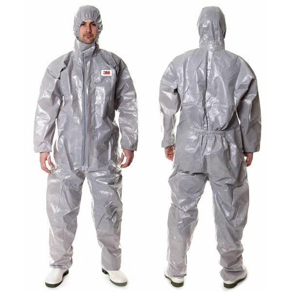 Protective Coveralls, Chem-Res, L, PK12