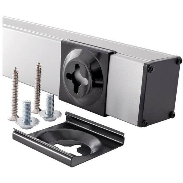 Outlet Strip, 15A, 16 Outlet, 15 ft., Gray