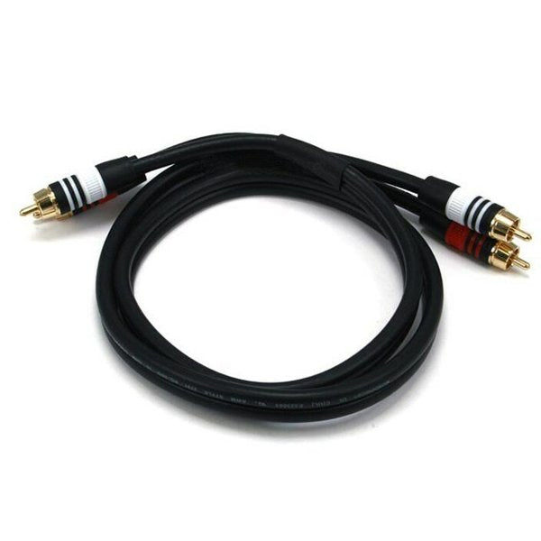 A/V Cable, 2 RCA M/M, 3ft