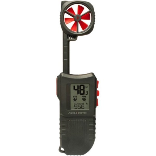 Anemometer, 0 to 199 Velocity (FPM), LCD