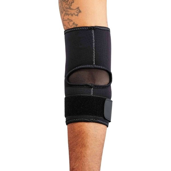 Neoprene Elbow Sleeve w/ Strap-large