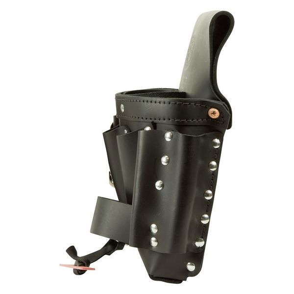 Black Leather 8 Pockets