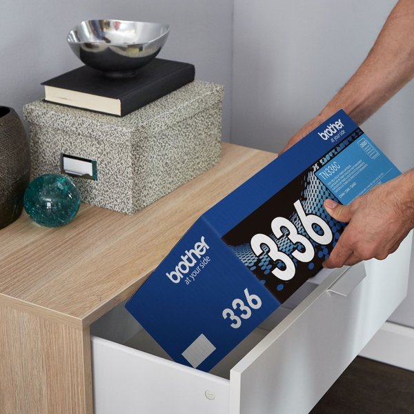 Toner For TN336C, Cyan, 3.5K Pages
