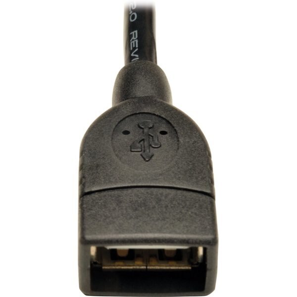 USB 2.0 Cable, USB Female, 4-Pin IDC, 6