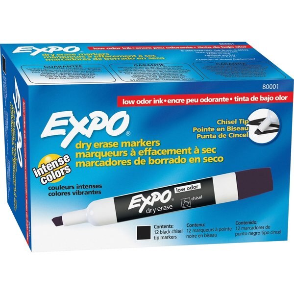 Marker, Dryerse, Lo, Chisel, Bk, PK12
