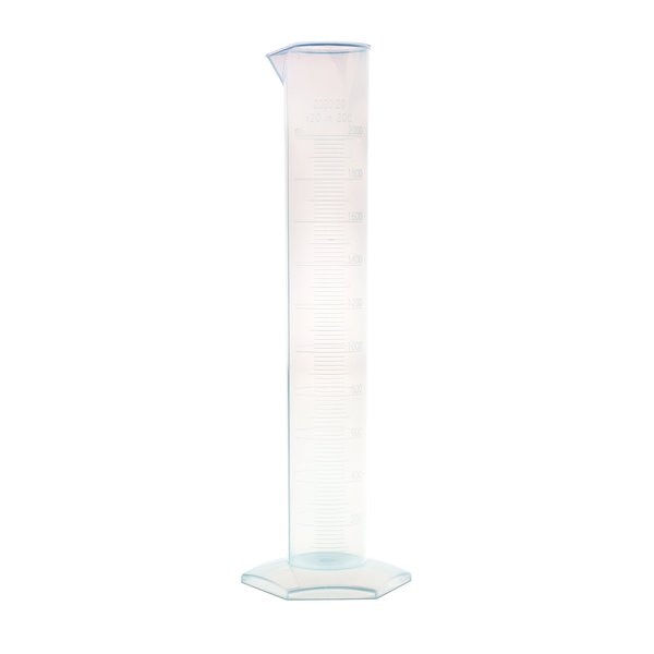 Measuring Cylinder, Hex Base, PP, PK2