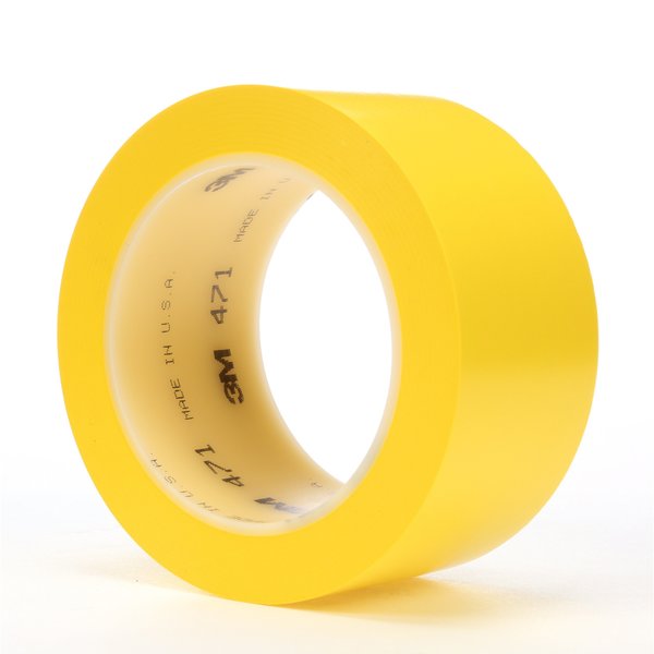 Vinyl Tape 471, Yellow, 2