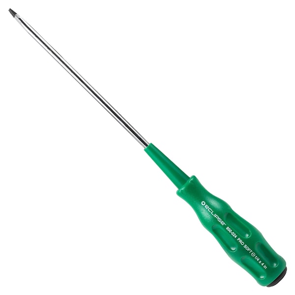 Screwdriver, Straight Blade, 1/4 x 8