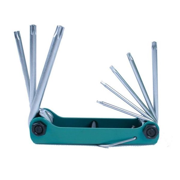 Folding Security Torx Set T9 to T40