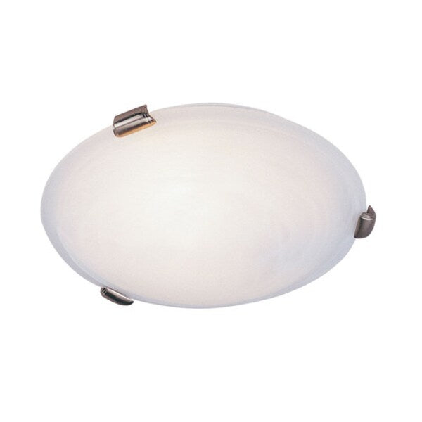 Oasis 2 Light Brushed Nickel Ceiling Mount