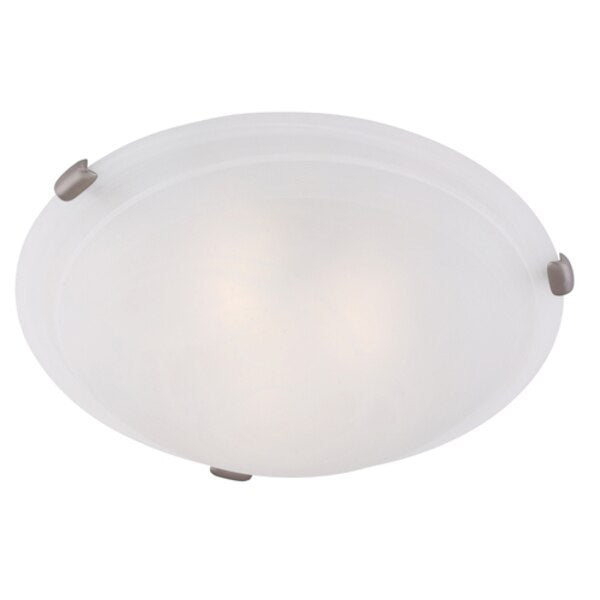 Oasis 3 Light Brushed Nickel Ceiling Mount