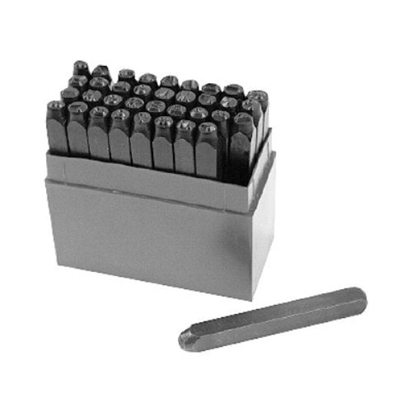 3/16 Width Number & Letter Stamp Set 0-9 And A-Z
