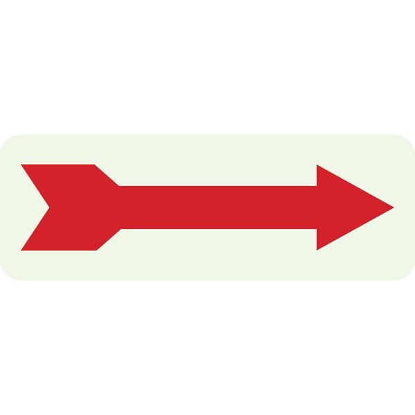Directional Sign, 5 in Height, 14