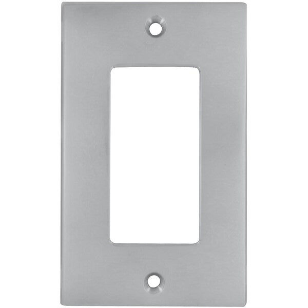 Triple Rocker Modern Switch Plate, Number of Gangs: 1 Solid Brass