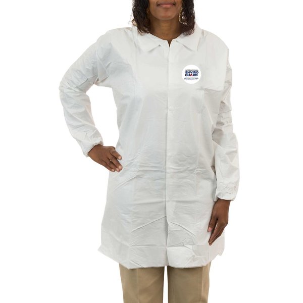 Disposable Microporous Lab Coat, XLPK30