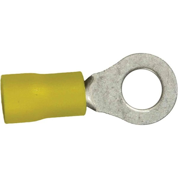 Vinyl Ring Terminal, 100 pieces, 12-10 AWG