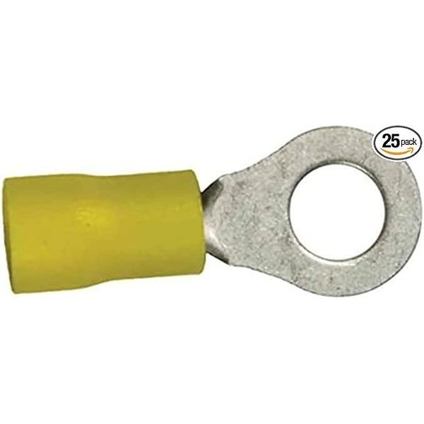 Vinyl Butt Connectors, 25 piece, 12-10 AWG