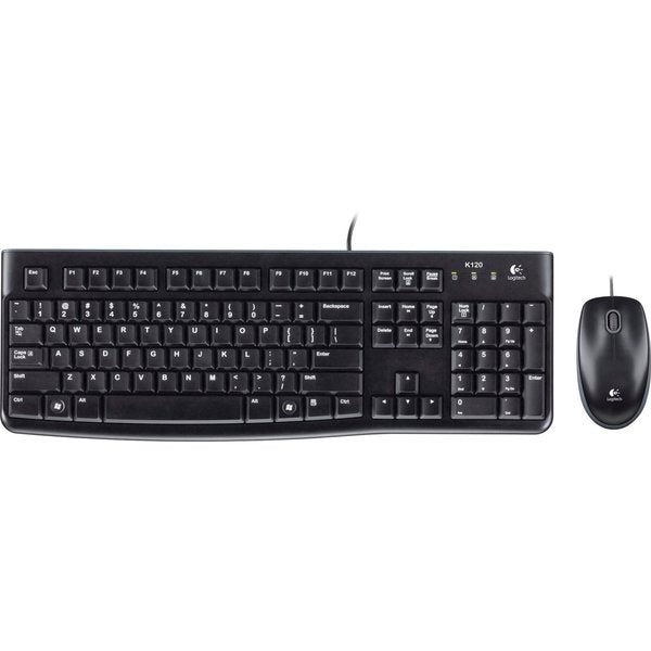 Combo, Mouse, Keyboard, Cord, MK120