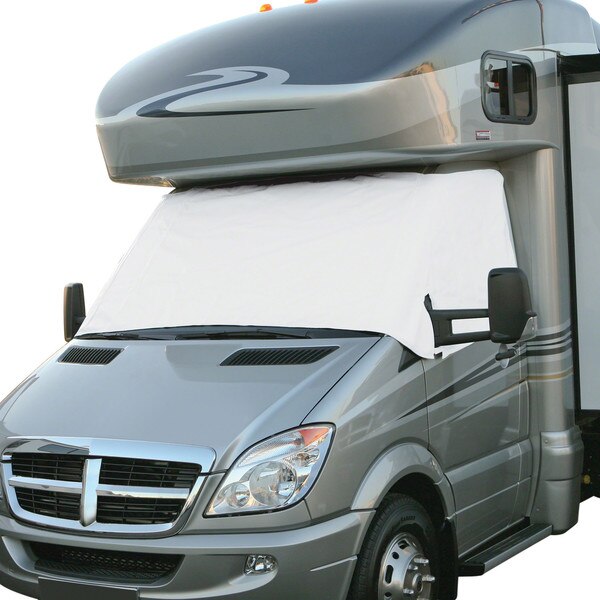 OverDrive RV Windshield Cover, White, 80