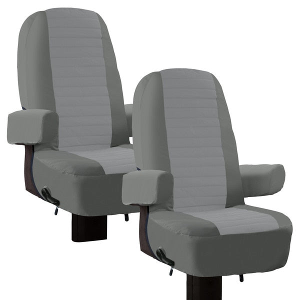 OverDrive Tan RV Captain-Style Seat Cover 2 Pack O, 14