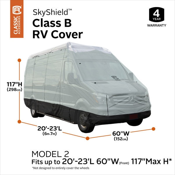 OverDrive SkyShield Grey Class B RV Cover, 20 ft - 23 ft